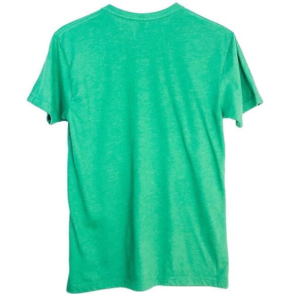 Libby Koch & The Dealers Band Green T-Shirt White Shamrock Womens Size Small - Picture 5 of 5
